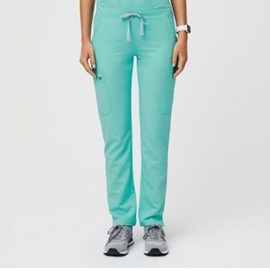 Figs Fresh Aqua Yola Scrub Pants XXSP
